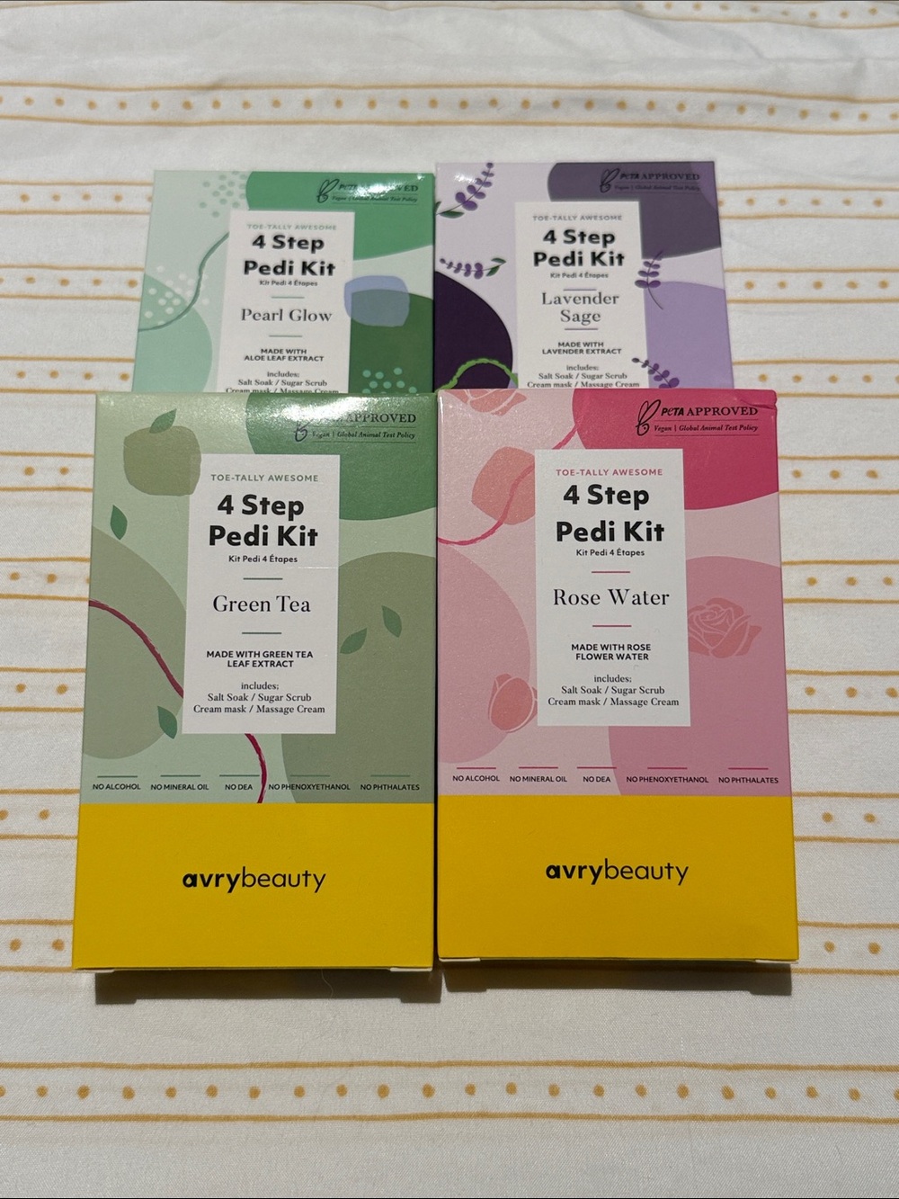 NWT Avry Beauty pedi kit bundle